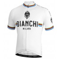 BIANCHI MILANO New Pride white Fahrradbekleidung Radtrikot 5CKQZ