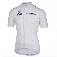 2015 Abu Dhabi Tour Fahrradtrikot Radsport weiß A8305