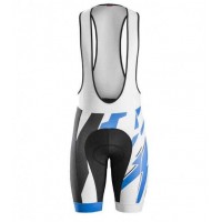 2016 Bontrager Kurz Trägerhose weiß blau 28YP3