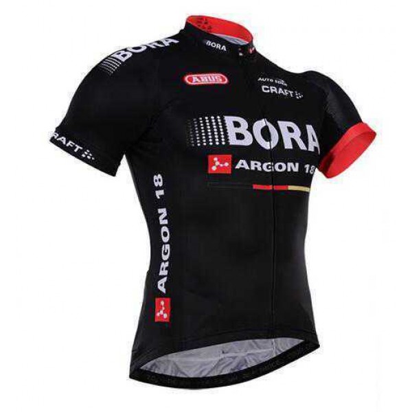 2016 Bora Fahrradtrikot Radsport Schwarz Rot E58KT 2016 Bora Fahrradtrikot Radsport Schwarz Rot E58KT