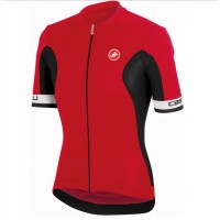 2016 Castelli Volata Fahrradbekleidung Radtrikot Rot FA4M9