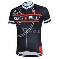 2015 Castelli Fahrradtrikot Radsport Schwarz 5UPAU
