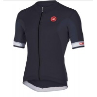2016 Castelli Volata Fahrradbekleidung Radtrikot Schwarz I7EI9