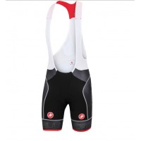 2016 Castelli Free Aero Race Kurz Trägerhose Schwarz weiß Rot 6I95S