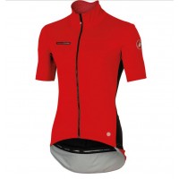 2016 Castelli Perfetto Fahrradbekleidung Radtrikot Rot IAIJ6