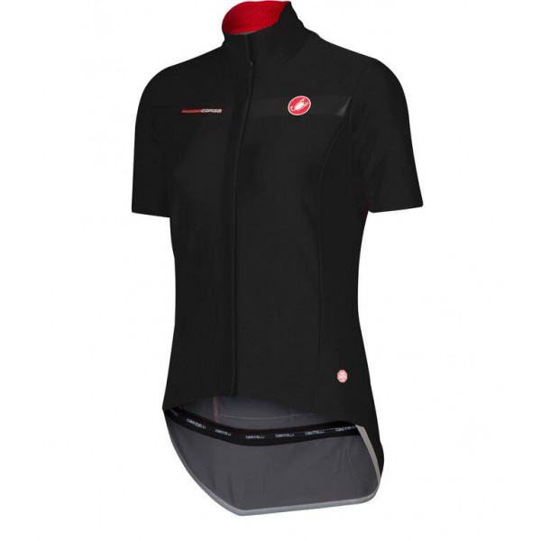 2016 Castelli vrouwen Gabba Fahrradbekleidung Radtrikot Schwarz J25LU
