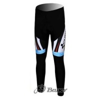 Cube Fintro Pro Team Lange Fahrradhose weiß Schwarz Rot F80G7