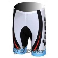 Cube Fintro Pro Team Kurz Radhose weiß Rot 0ODSO