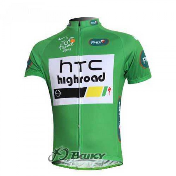 HTC-Highroad Pro Team Fahrradtrikot Radsport grün 81RTR HTC-Highroad Pro Team Fahrradtrikot Radsport grün 81RTR