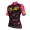 Damen Ale Solid Cracle-Schwarz roze Fahrradbekleidung Radtrikot 5W8RF