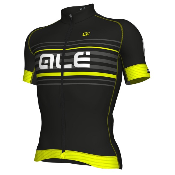 Ale Graphics PRR Salita-Schwarz gelb Fahrradbekleidung Radtrikot 8FI0N Ale Graphics PRR Salita-Schwarz gelb Fahrradbekleidung Radtrikot 8FI0N