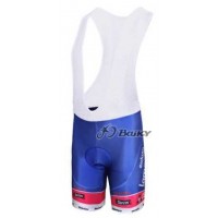 Lampre ISD Pro Team Kurz Trägerhose blau roze EZCU7