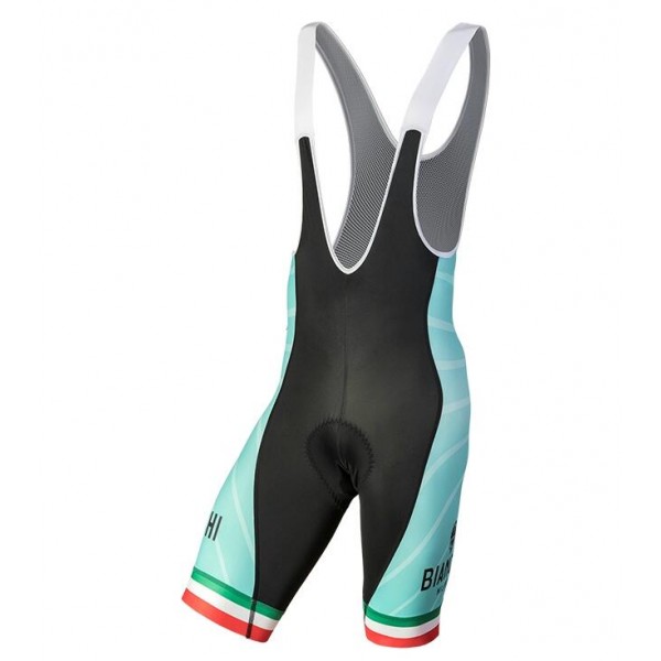 Bianchi Milano Tiera blue black Kurz Trägerhose INNRE Bianchi Milano Tiera blue black Kurz Trägerhose INNRE