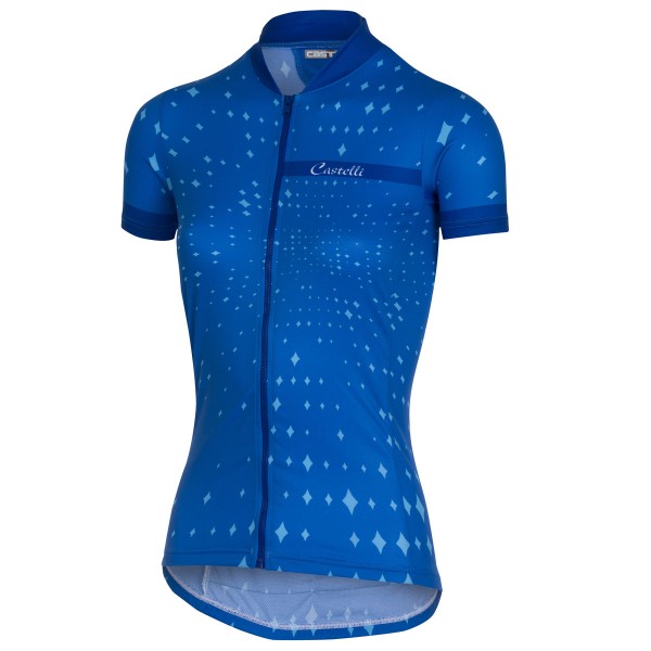 Castelli Stella-Bleu Damen Fahrradbekleidung Radtrikot H2PIJ Castelli Stella-Bleu Damen Fahrradbekleidung Radtrikot H2PIJ