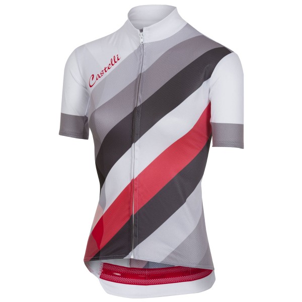 Castelli Prisma-Blanc Damen Fahrradbekleidung Radtrikot 5Q1E8 Castelli Prisma-Blanc Damen Fahrradbekleidung Radtrikot 5Q1E8