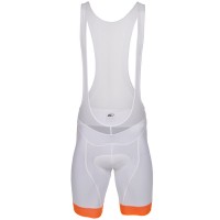 Cipollini Easy weiß oranje Kurz Trägerhose GLNQR