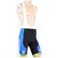 Mitchelton Scott 2018 blau Kurz Trägerhose 32UWA