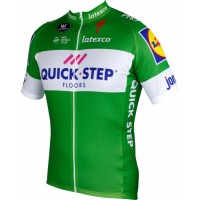 Quick-Step Floors 2018 Tour Special Edition grün Fahrradbekleidung Radtrikot A8WBG