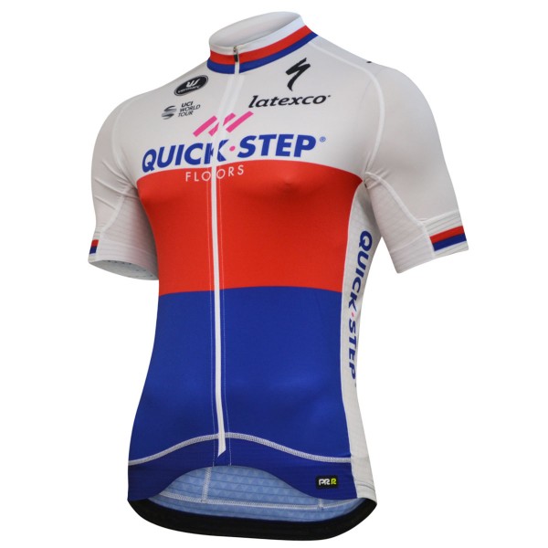 Quick Step Floors 2018 Czech champion Fahrradbekleidung Radtrikot GKN1M Quick Step Floors 2018 Czech champion Fahrradbekleidung Radtrikot GKN1M
