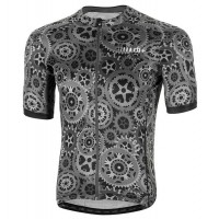 RH+ Powers grijs Fahrradbekleidung Radtrikot FMYF8