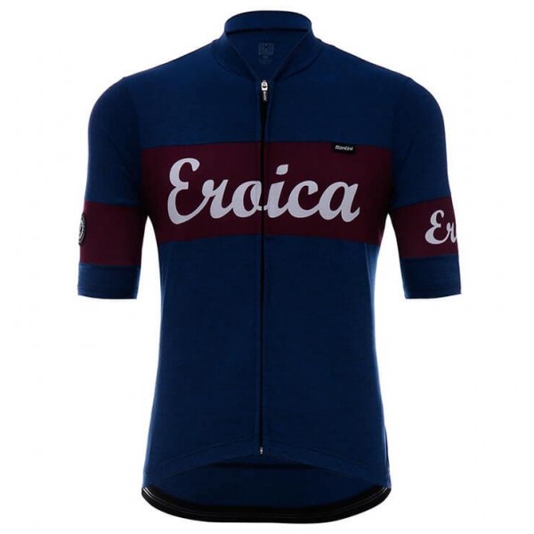 Santini Eroica Cielo Fahrradbekleidung Radtrikot 2VQKC Santini Eroica Cielo Fahrradbekleidung Radtrikot 2VQKC