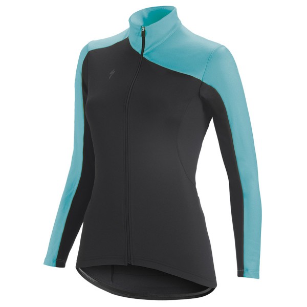 Specialized Therminal RBX Sport-Turquoise Damen Fahrradbekleidung Radtrikot Langarm AFYK0 Specialized Therminal RBX Sport-Turquoise Damen Fahrradbekleidung Radtrikot Langarm AFYK0