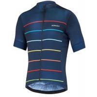 2017 Morvelo Nauty Nth Fahrradtrikot Radsport blau 211BW