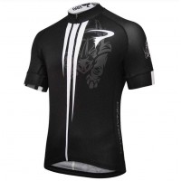2016 Pinarello Rhino Corsa Fahrradbekleidung Radtrikot Schwarz weiß EDE5Z