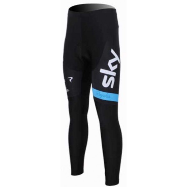 Teams Sky Lange Fahrradhose Schwarz blau 2013 F4F74 Teams Sky Lange Fahrradhose Schwarz blau 2013 F4F74