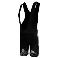 SKY Pro Team Kurz Trägerhose Schwarz blau 5YFD2