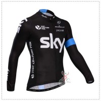Sky 2014 Fahrradbekleidung Radtrikot Langarm 9GOQ2
