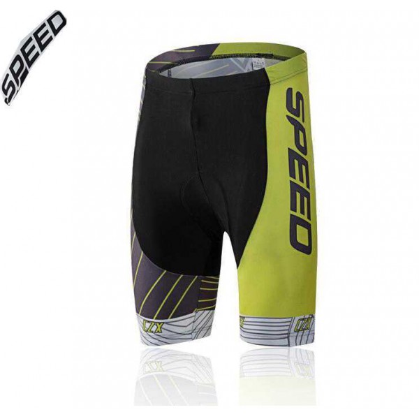 2016 Speed Kurz Radhose gele Schwarz DKOAL 2016 Speed Kurz Radhose gele Schwarz DKOAL