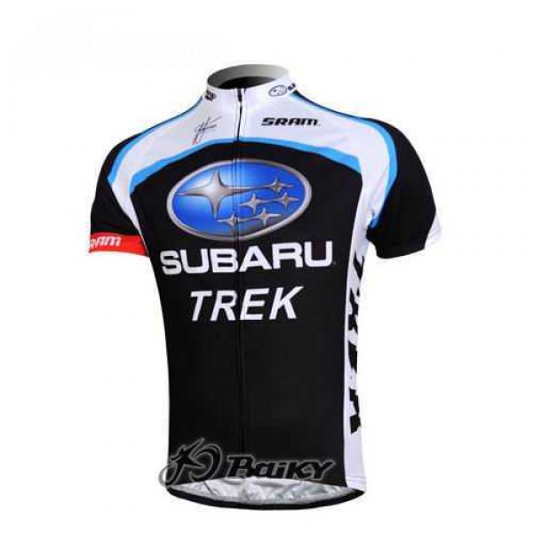 Subaru Trek Pro Team Fahrradtrikot Radsport Schwarz 4SNAB