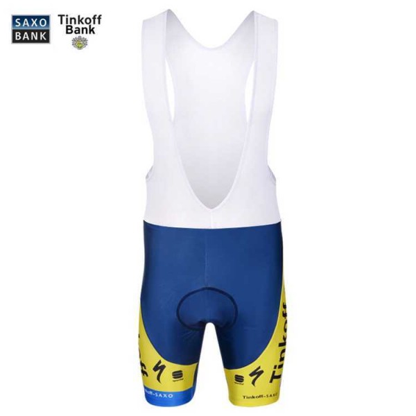 Saxo Bank Tinkoff 2014 Fahrradbekleidung Kurz Trägerhose 1EEQ6