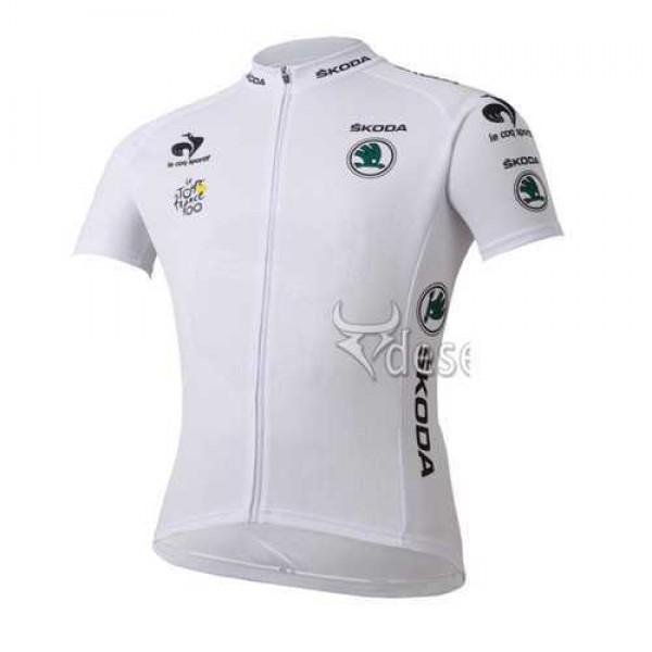 Tour de France le coq sportif weiß Fahrradtrikot Radsport 38HYL Tour de France le coq sportif weiß Fahrradtrikot Radsport 38HYL