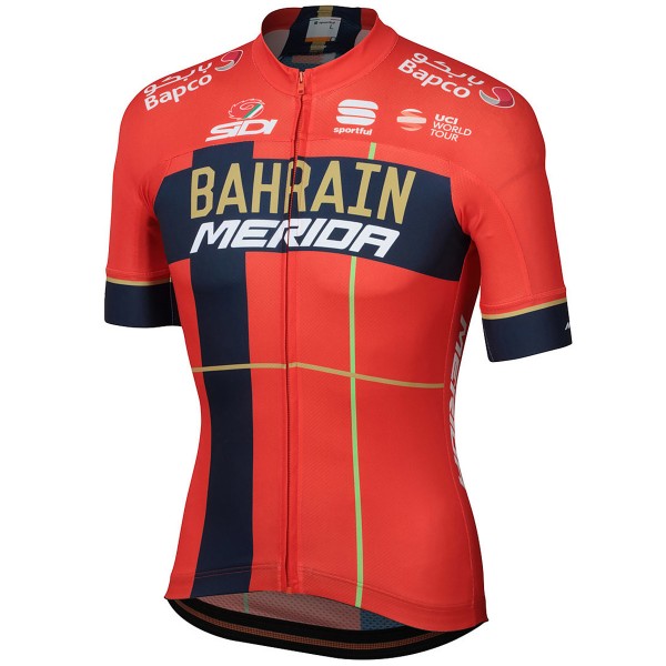 Team Bahrain Merida 2019 Fahrradbekleidung Radtrikot B5E2E Team Bahrain Merida 2019 Fahrradbekleidung Radtrikot B5E2E