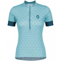 2020 Damen SCOTT Endurance 20 Radtrikot kurzarm Blau