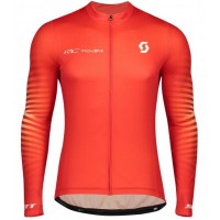 2020 SCOTT RC TEAM 10 Radtrikot langarm Rot