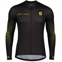 2020 SCOTT RC TEAM 10 Radtrikot langarm Schwarz 2812