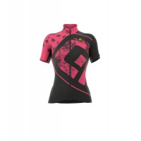 ALE PRR STARS Damen Fahrradbekleidung Radtrikot pink NOANC