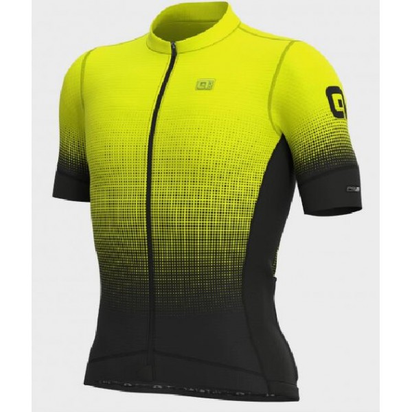 Ale PR-S Dots Radtrikot kurzarm gelb-fluo L12754019-02 Ale PR-S Dots Radtrikot kurzarm gelb-fluo L12754019-02