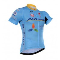 2016 ASTANA Fahrradtrikot Radsport blau MJ0FK