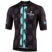 BIANCHI MILANO Roncaccio 2020 Radtrikot kurzarm Schwarz/Grün