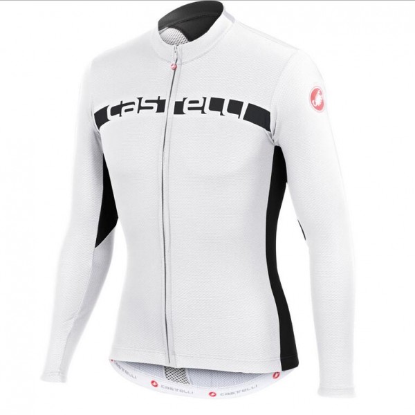 2016 Castelli Prologo 4.0 Fahrradbekleidung Radtrikot Langarmen weiß RR4YI 2016 Castelli Prologo 4.0 Fahrradbekleidung Radtrikot Langarmen weiß RR4YI