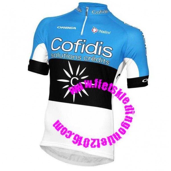 2016 Cofidis Champion Fahrradbekleidung Radtrikot blau JIX2P 2016 Cofidis Champion Fahrradbekleidung Radtrikot blau JIX2P
