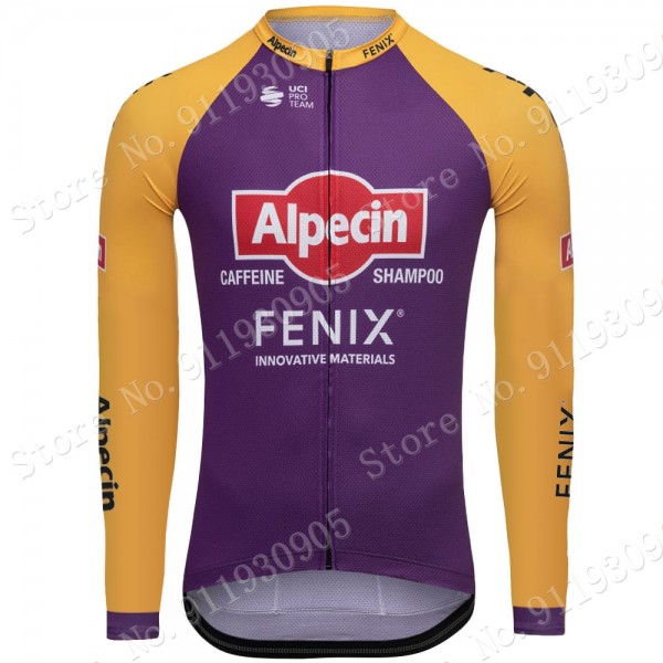 Purple France Tour 2021 Alpecin Fenix Pro Team Fietsshirt Lange Mouw QUQPX3 Purple France Tour 2021 Alpecin Fenix Pro Team Fietsshirt Lange Mouw QUQPX3