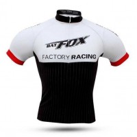 2016 BAT FOX Fahrradbekleidung Radtrikot Rot weiß Schwarz NTOXD