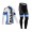 Kopen Giant 2014 Fahrradbekleidung Set Langarmtrikot+Lange Radhose blau weiß LA59F