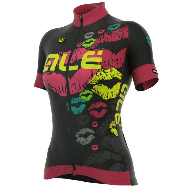 Damen Ale Graphics PRR Smack-Schwarz Fahrradbekleidung Radtrikot K9DS6 Damen Ale Graphics PRR Smack-Schwarz Fahrradbekleidung Radtrikot K9DS6