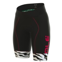 Damen Ale Graphics PRR Flowers-weiß Kurz Radhose OSE1L